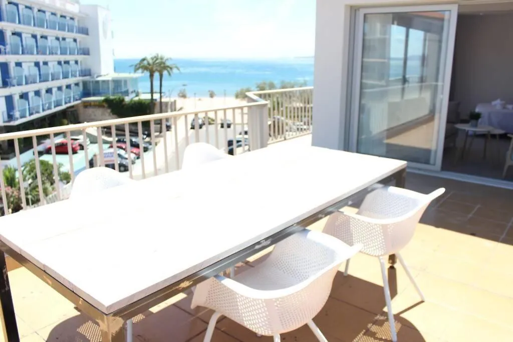 Appartement Beautiful Loft, Huge Sunny Terrace, View Over The Beach And Sea à Roses 0*,