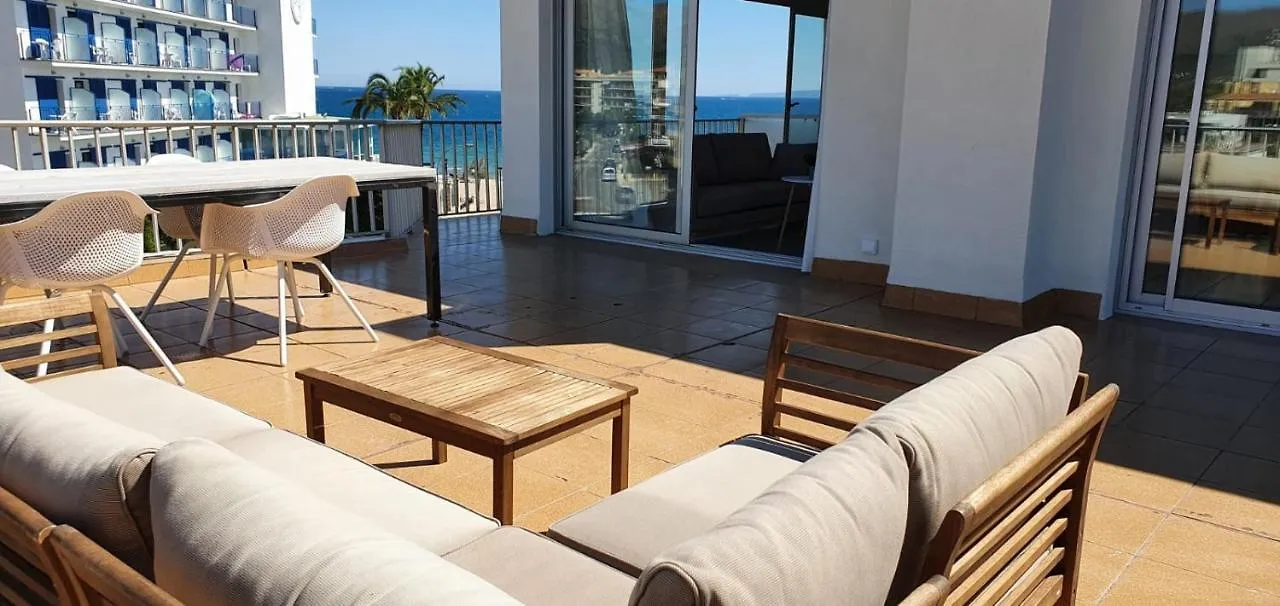 Appartement Beautiful Loft, Huge Sunny Terrace, View Over The Beach And Sea à Roses